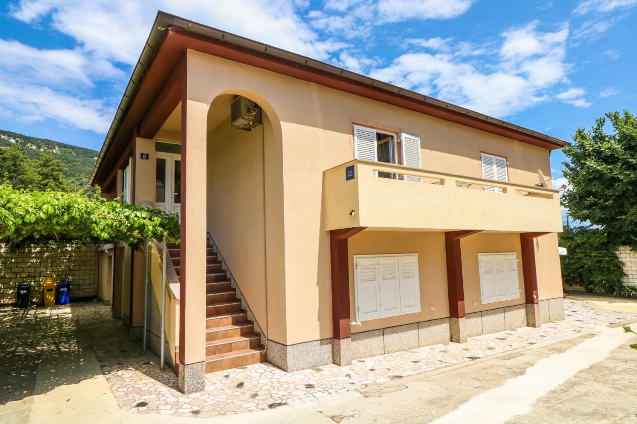 Double Rooms With Terrace Tomica Baška Kültér fotó